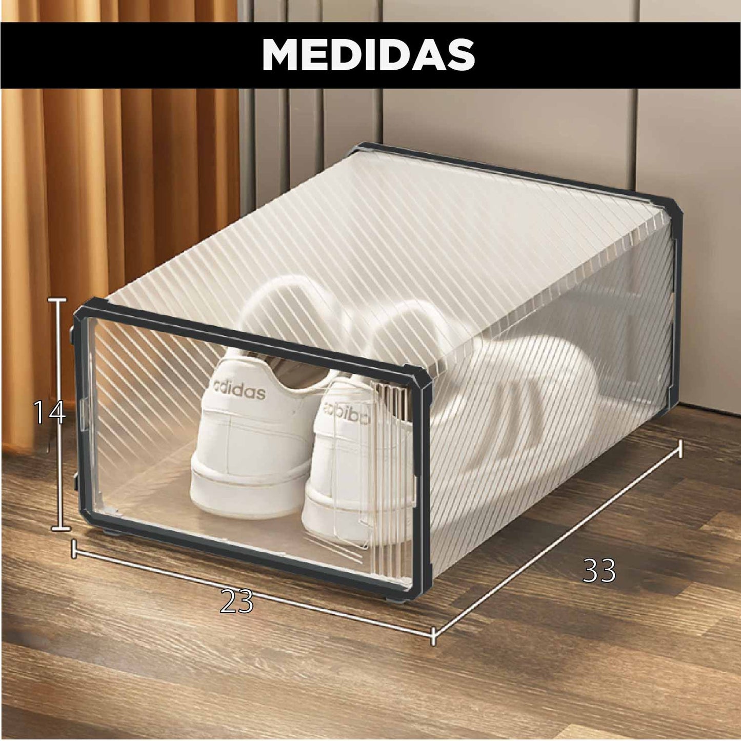 Caja para organizar Zapatos Set X12 Unidades
