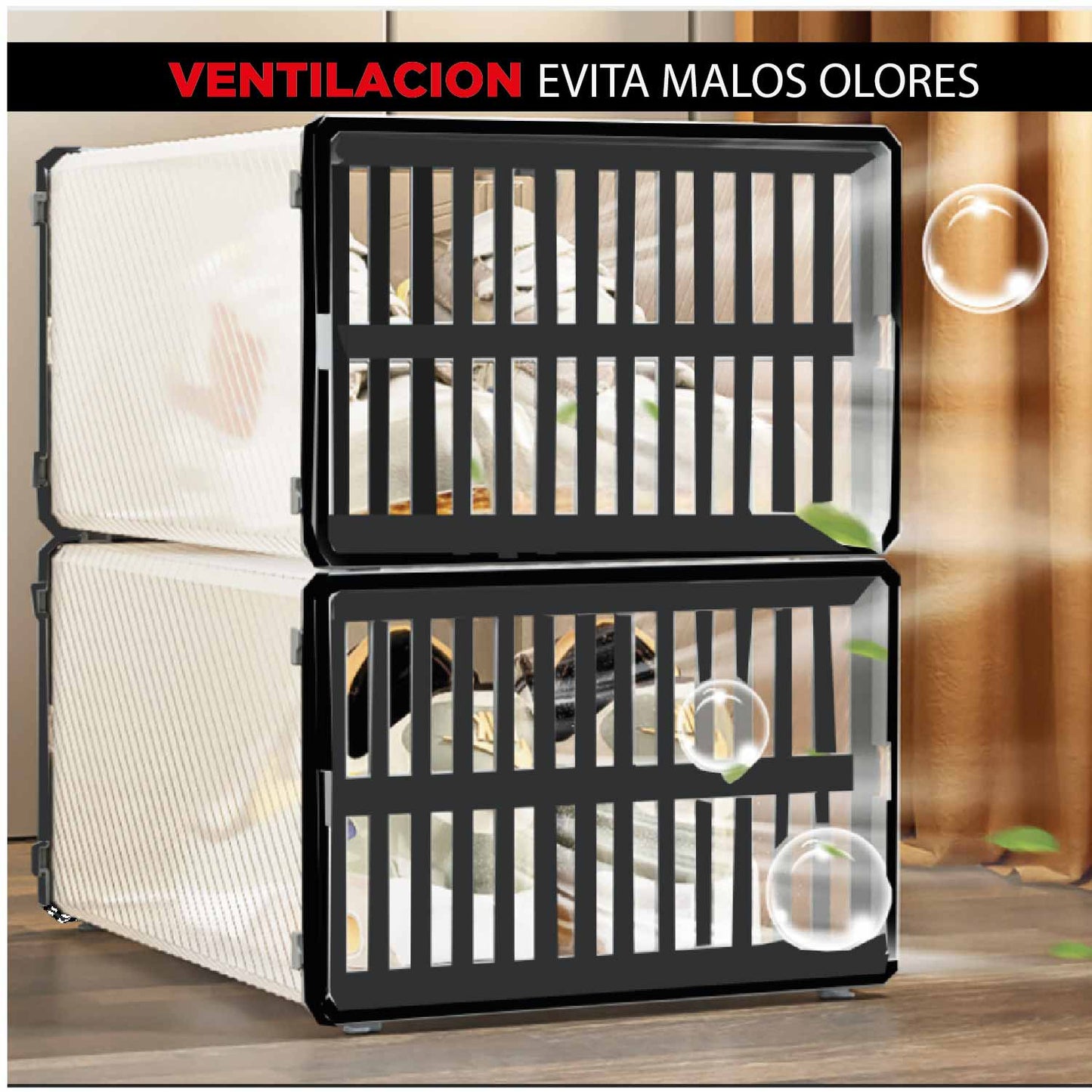 Caja para organizar Zapatos Set X12 Unidades