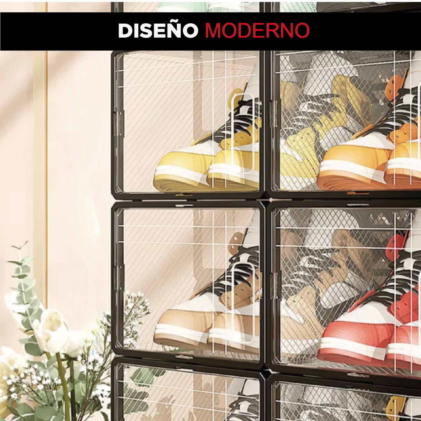 Caja para organizar Zapatos Set X12 Unidades