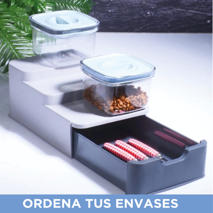 Organizador De Gabinete Armario Cocina Set X2 Und