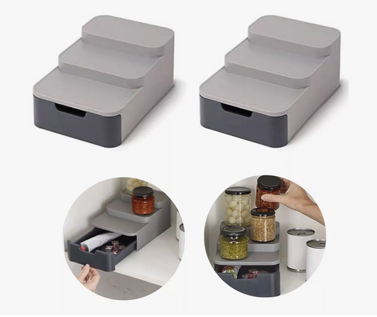 Organizador De Gabinete Armario Cocina Set X2 Und