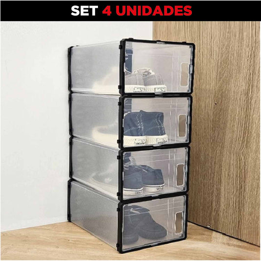 Caja para organizar Zapatos Set X4 Unidades