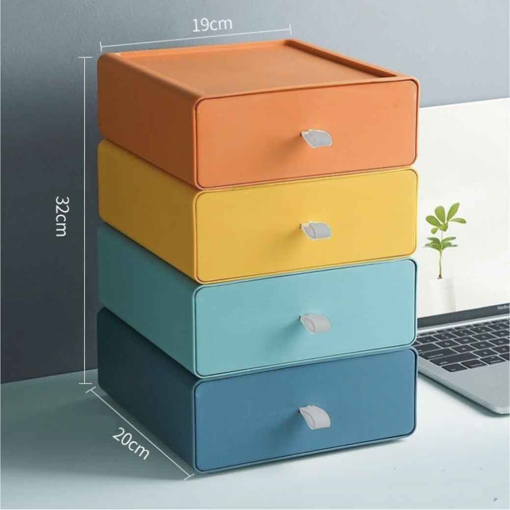Organizador de Escritorio y Tocador Set x4 Cajones